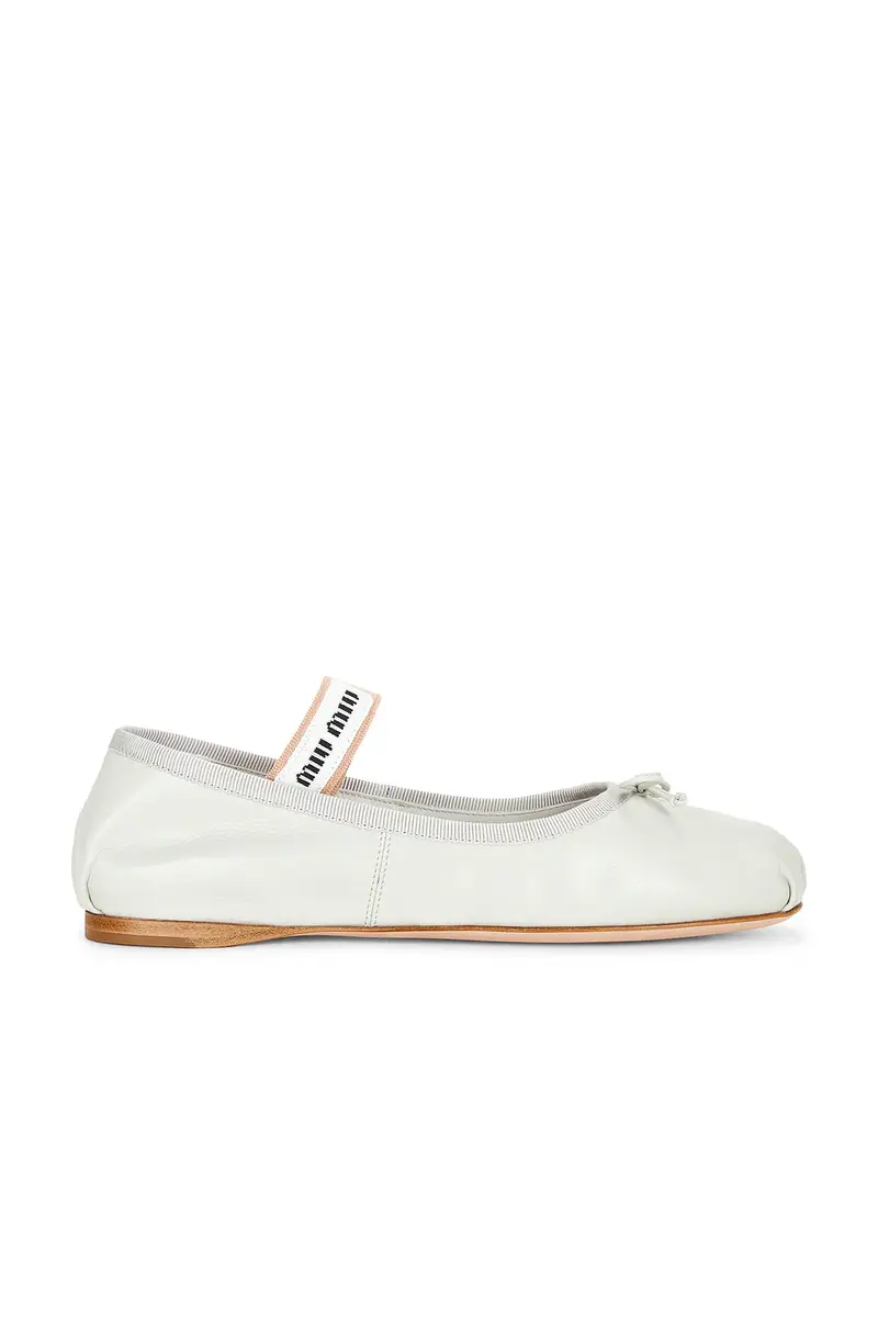 Miu Miu Capretto Ballerine Flat