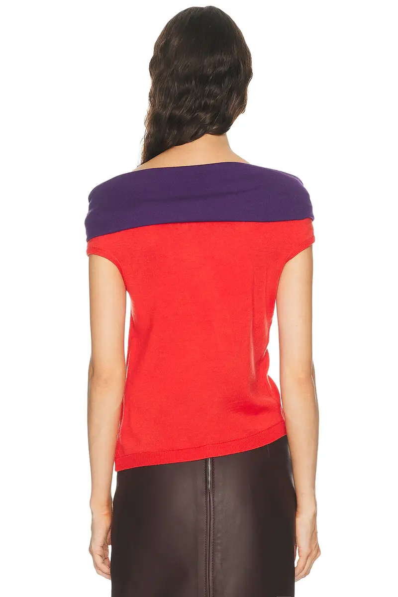 JW Anderson Off Shoulder Tank Top | Thumbnail 4 JW Anderson Off Shoulder Tank Top | Thumbnail 4