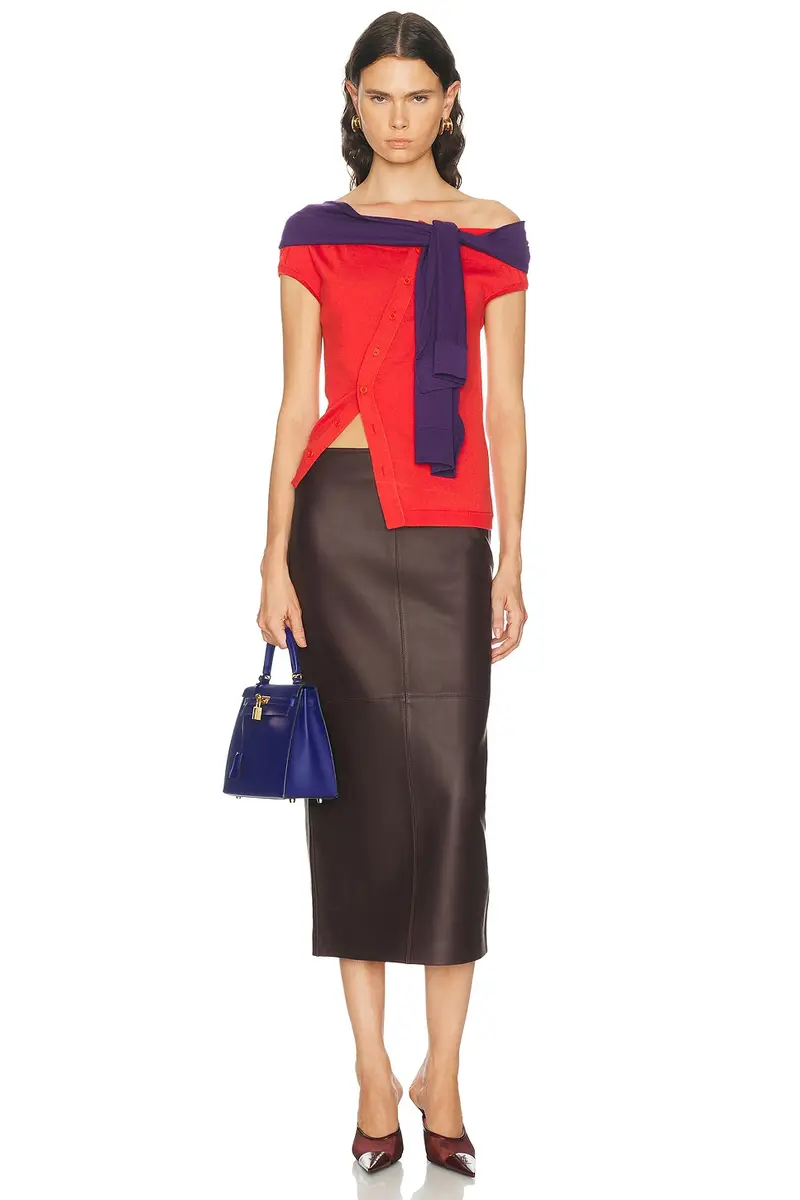 JW Anderson Off Shoulder Tank Top | Thumbnail 5 JW Anderson Off Shoulder Tank Top | Thumbnail 5