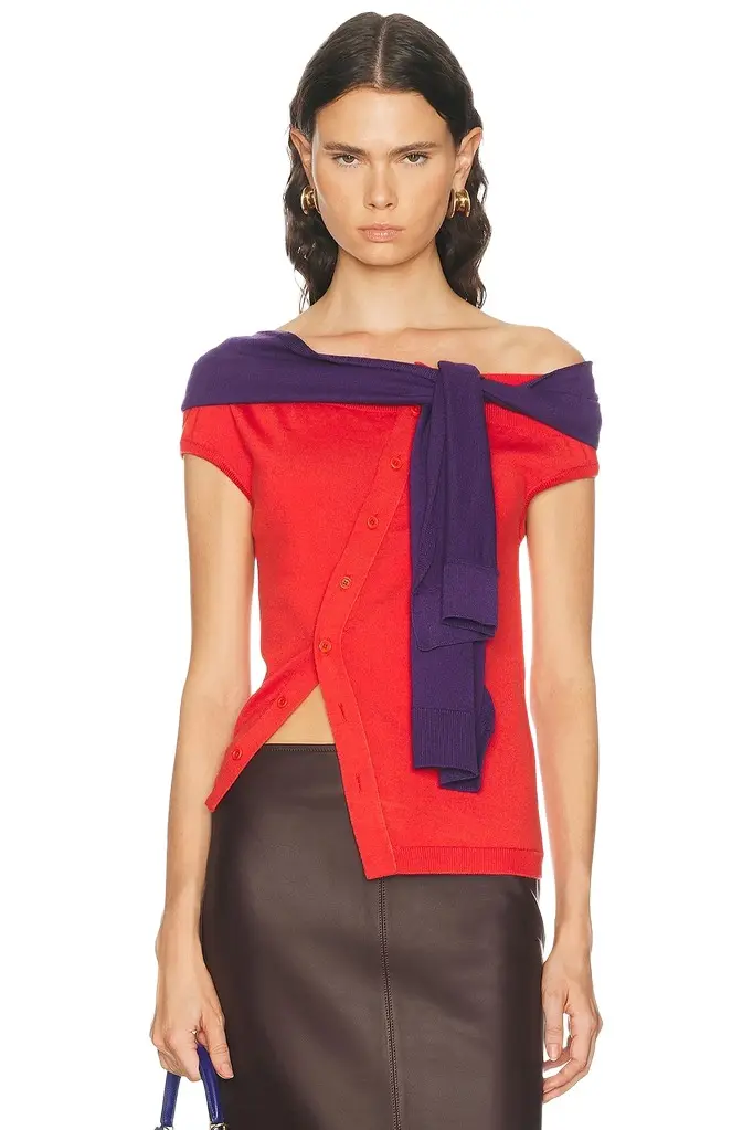 JW Anderson Off Shoulder Tank Top