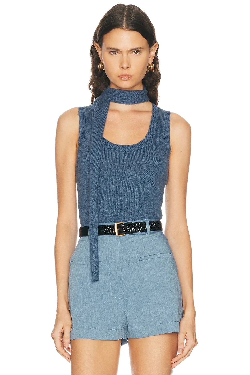 Matthew Bruch Scarf Tank Top