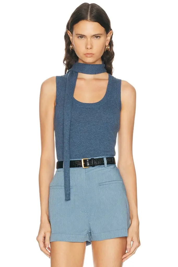 Matthew Bruch Scarf Tank Top