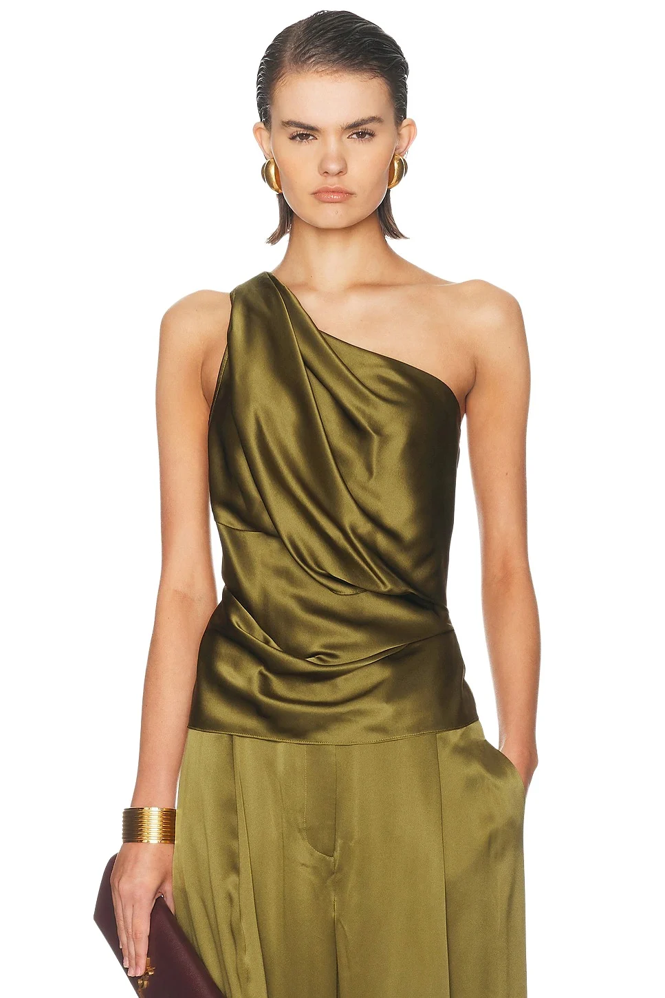 for FWRD Draped One Shoulder Top