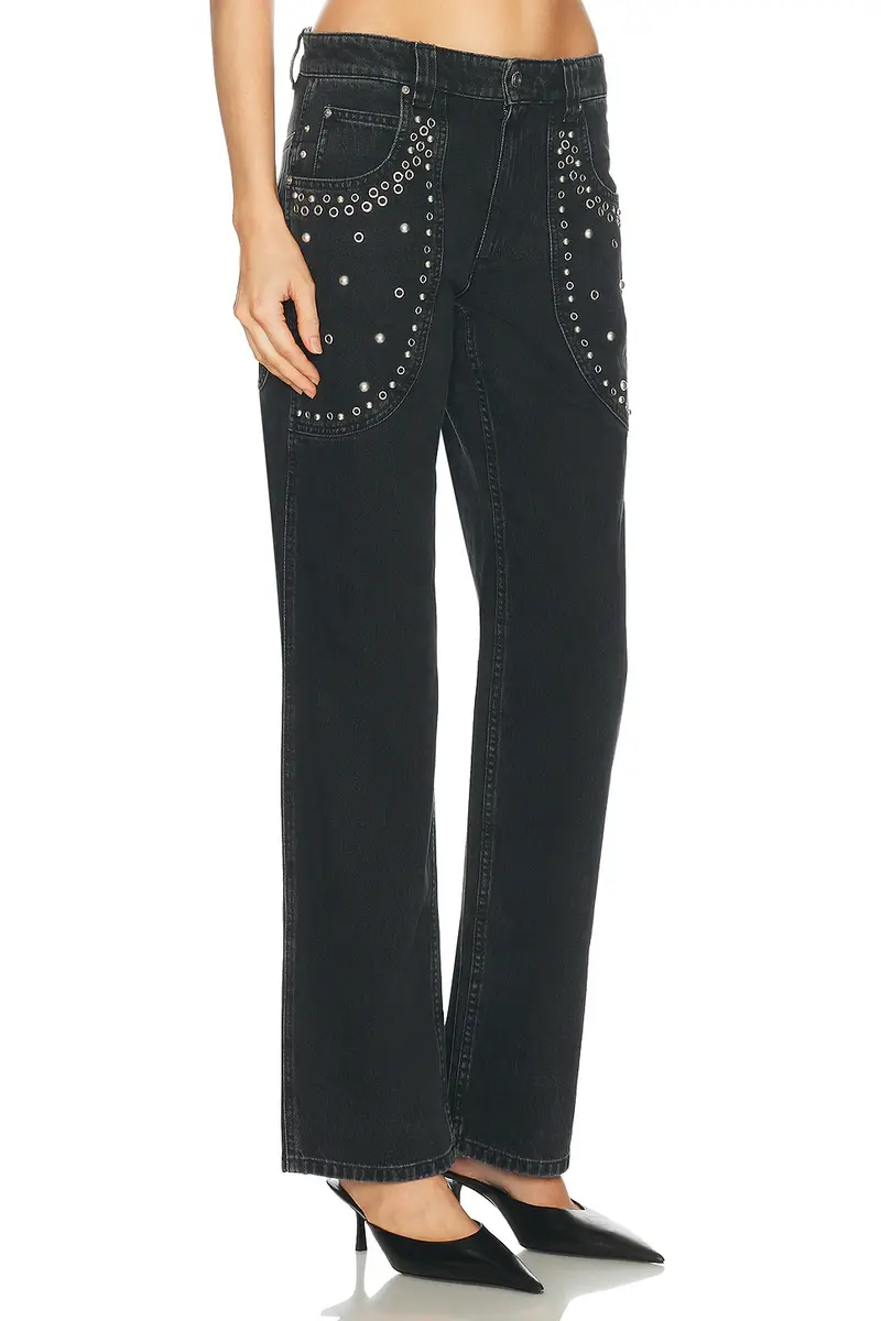 ISABEL MARANT ÉTOILE Silka Straight Leg | Thumbnail 2 ISABEL MARANT ÉTOILE Silka Straight Leg | Thumbnail 2