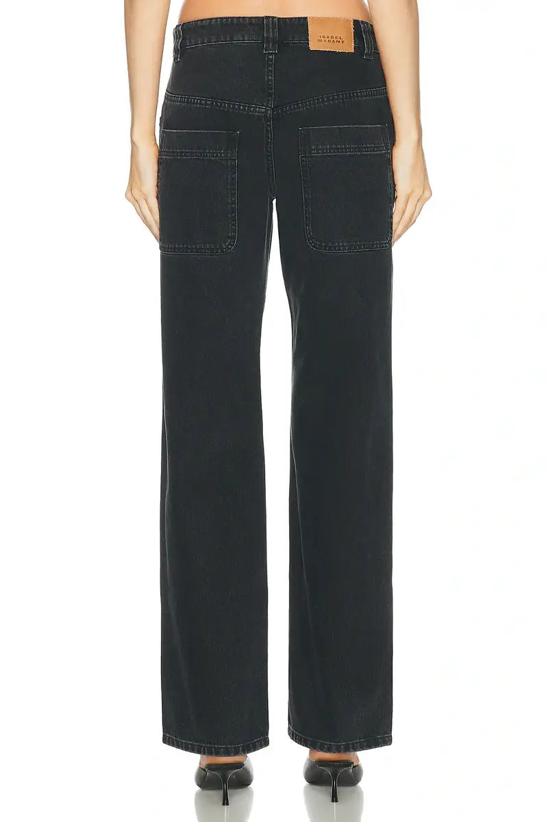 ISABEL MARANT ÉTOILE Silka Straight Leg | Thumbnail 4 ISABEL MARANT ÉTOILE Silka Straight Leg | Thumbnail 4