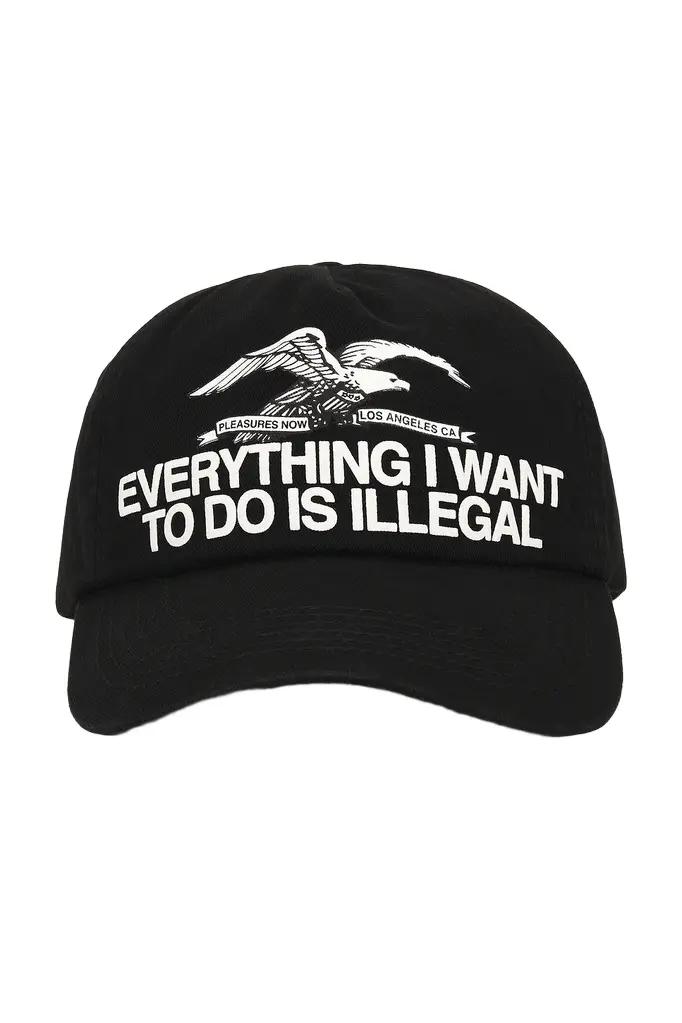 Pleasures Illegal Snapback Hat