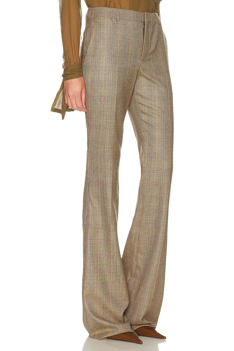 Saint Laurent Flared Leg Pant | Thumbnail 2 Saint Laurent Flared Leg Pant | Thumbnail 2