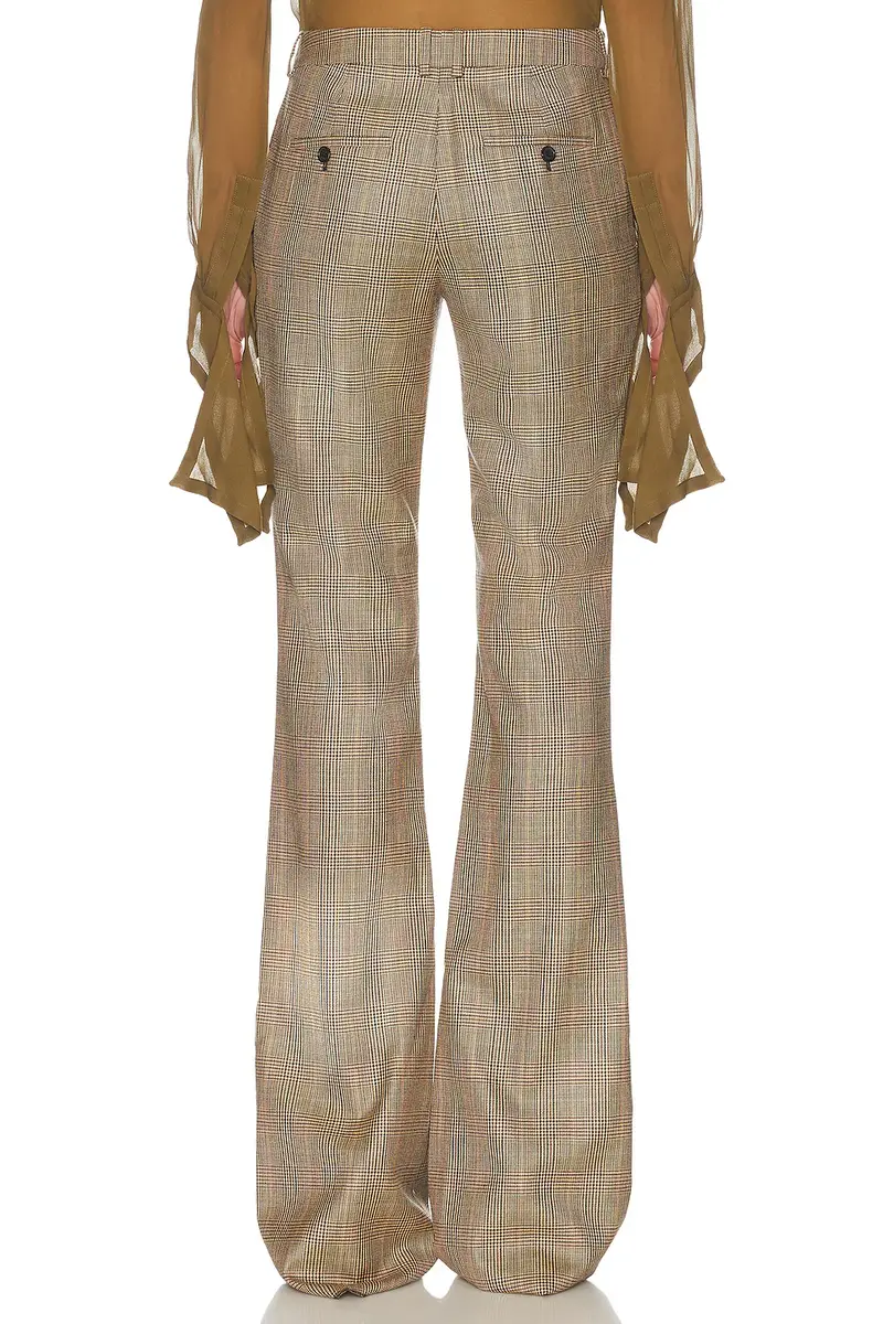 Saint Laurent Flared Leg Pant | Thumbnail 4 Saint Laurent Flared Leg Pant | Thumbnail 4
