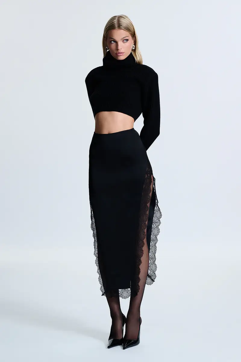 REVOLVE LOS ANGELES Laurette Lace Skirt | Thumbnail 2