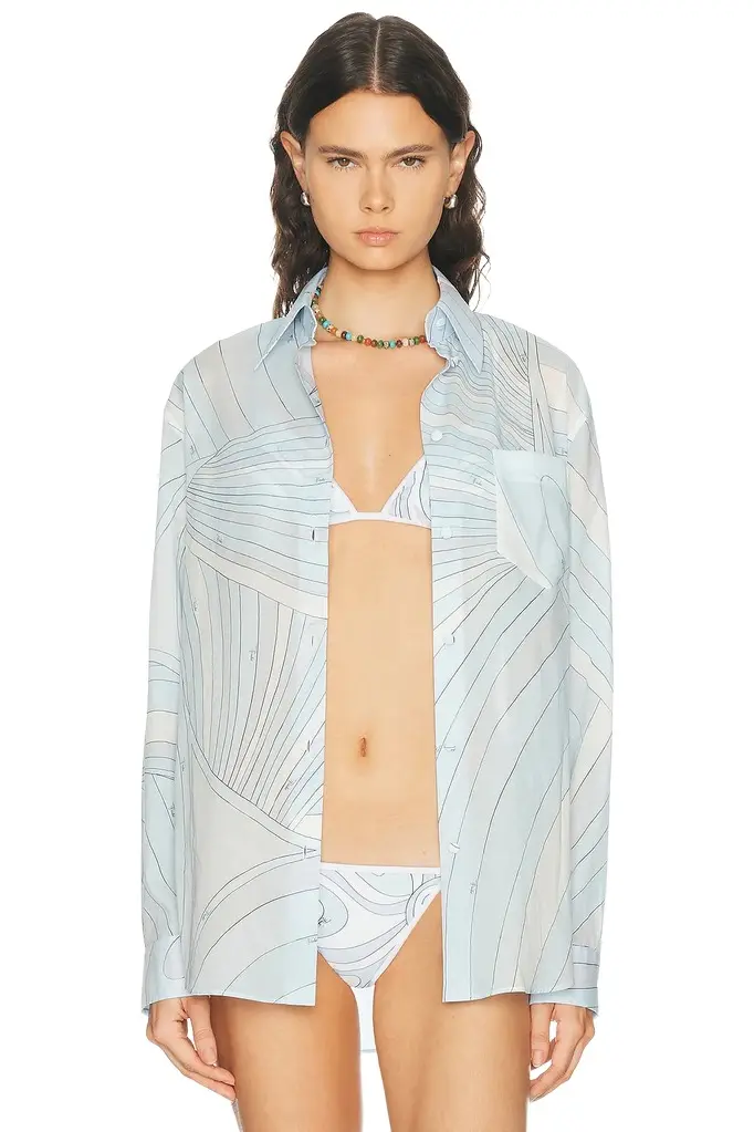 PUCCI Cotton Muslin Top