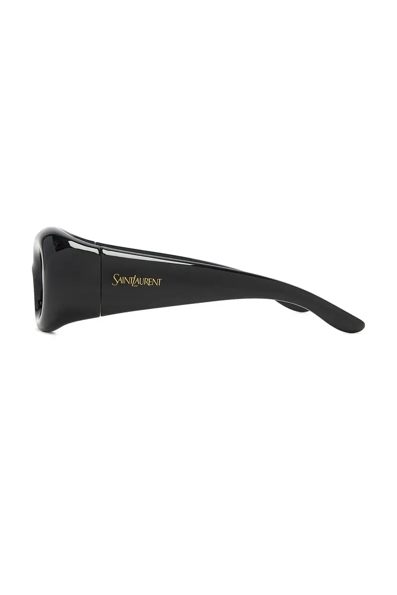 Saint Laurent Vintage Logo Plump Oval Sunglasses | Thumbnail 3