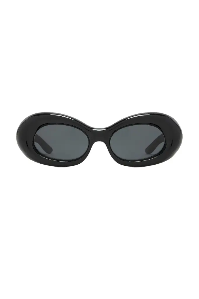Saint Laurent Vintage Logo Plump Oval Sunglasses