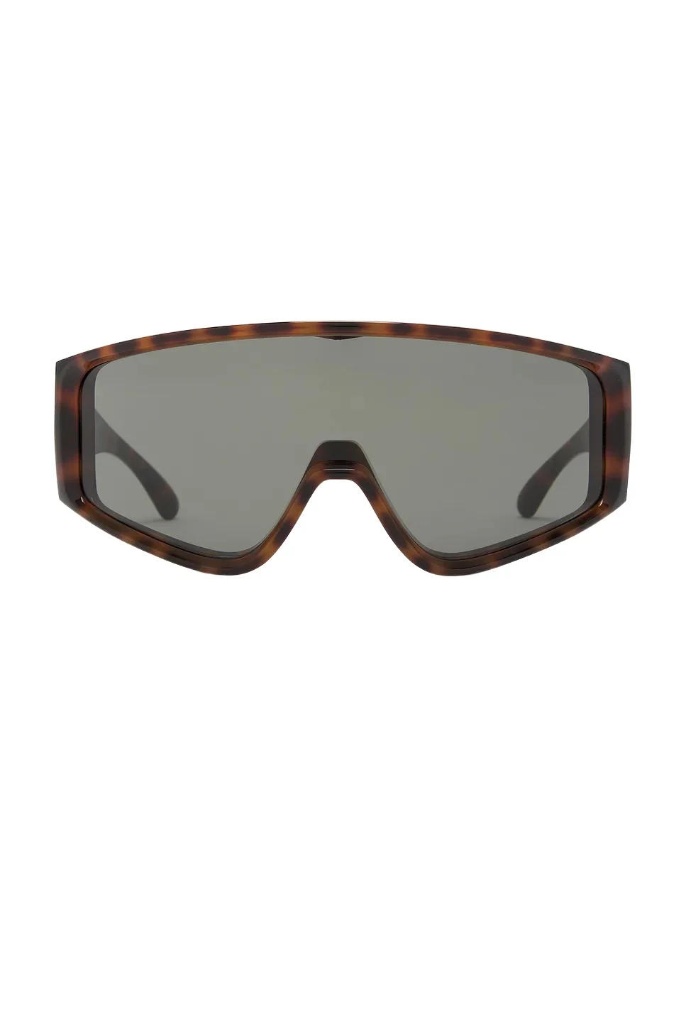 Saint Laurent Lettering Logo Shield Sunglasses