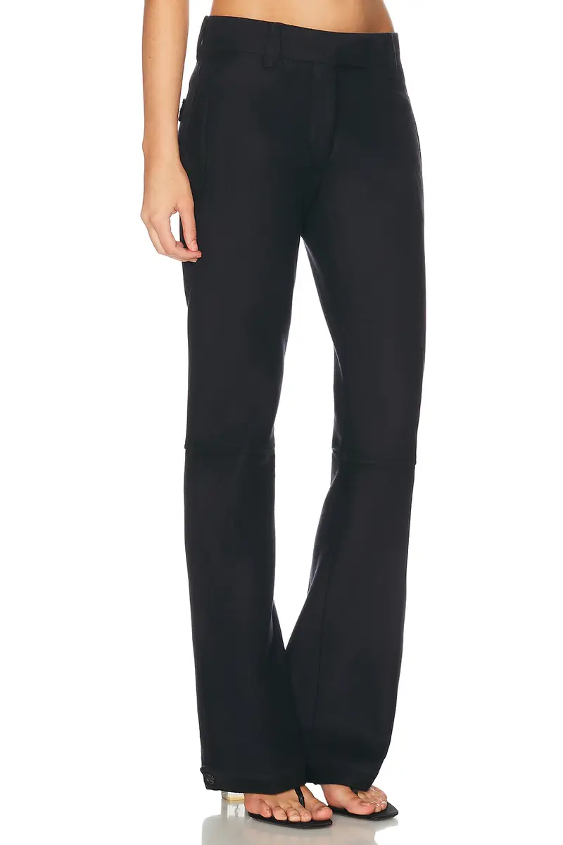 Miu Miu Lana Double Cerata Pant | Thumbnail 2 Miu Miu Lana Double Cerata Pant | Thumbnail 2