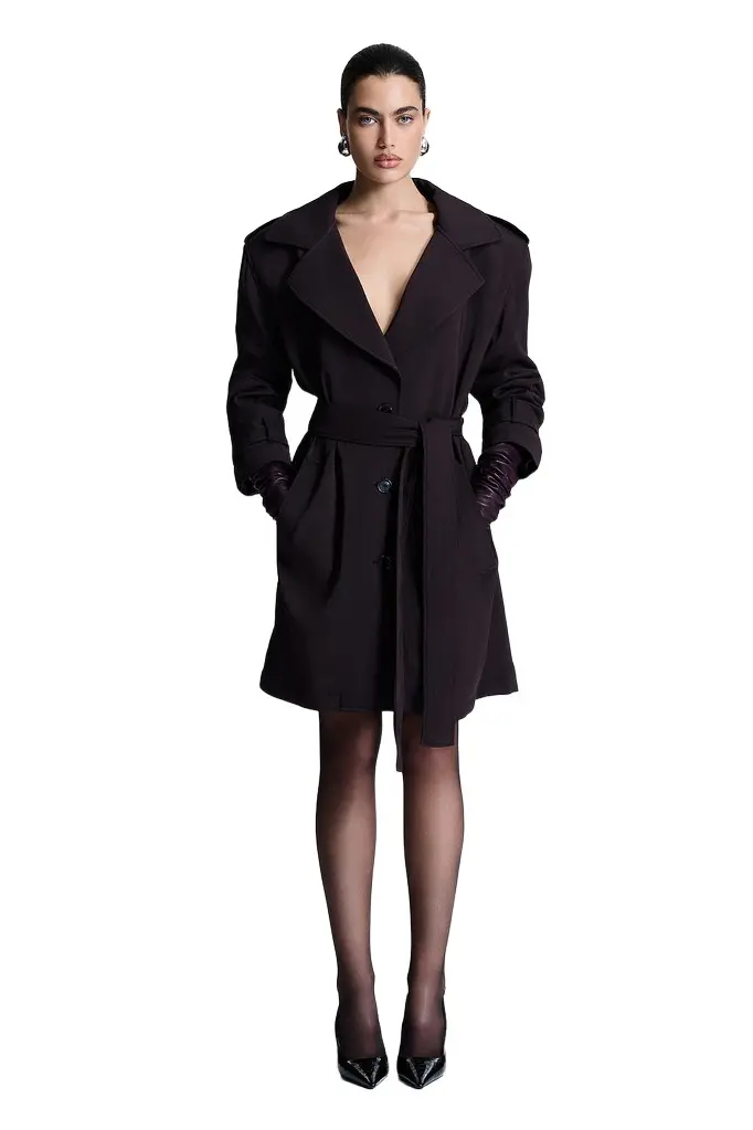 Brigitte Twill Trench Brigitte Twill Trench