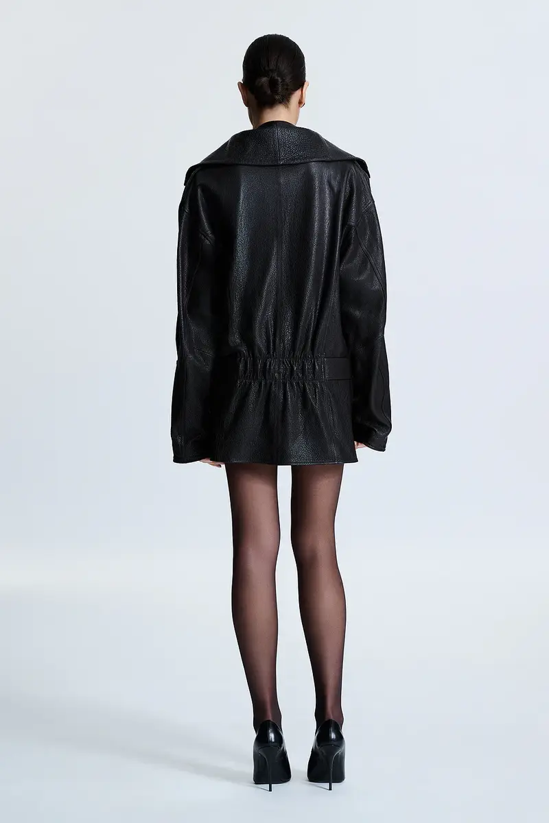 REVOLVE LOS ANGELES Rouen Leather Jacket | Thumbnail 4 REVOLVE LOS ANGELES Rouen Leather Jacket | Thumbnail 4