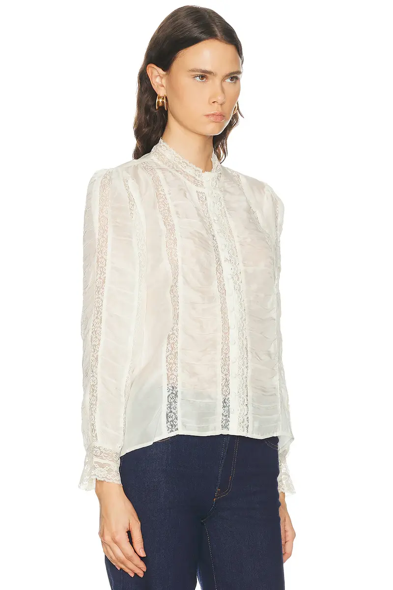LoveShackFancy Jacque Top | Thumbnail 2 LoveShackFancy Jacque Top | Thumbnail 2