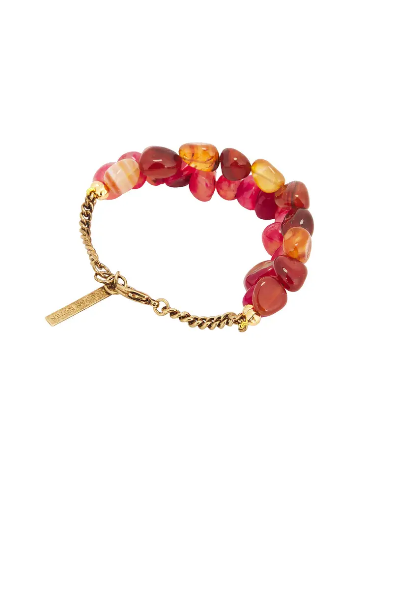 Dries Van Noten Handmade Combination Of Natural Stones Bracelet | Thumbnail 4 Dries Van Noten Handmade Combination Of Natural Stones Bracelet | Thumbnail 4