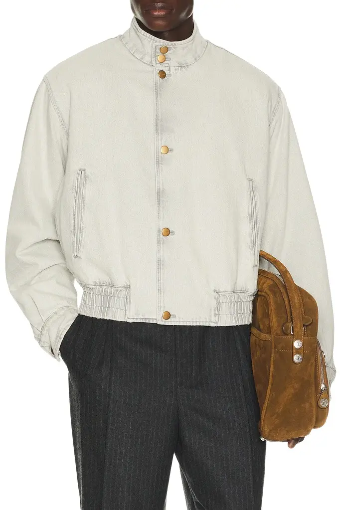 Jil Sander Denim Blouson 4 Treated