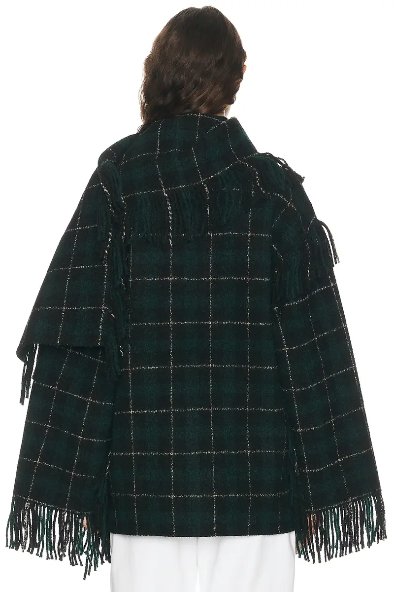 TOTEME Fringed Scarf Jacket | Thumbnail 5 TOTEME Fringed Scarf Jacket | Thumbnail 5