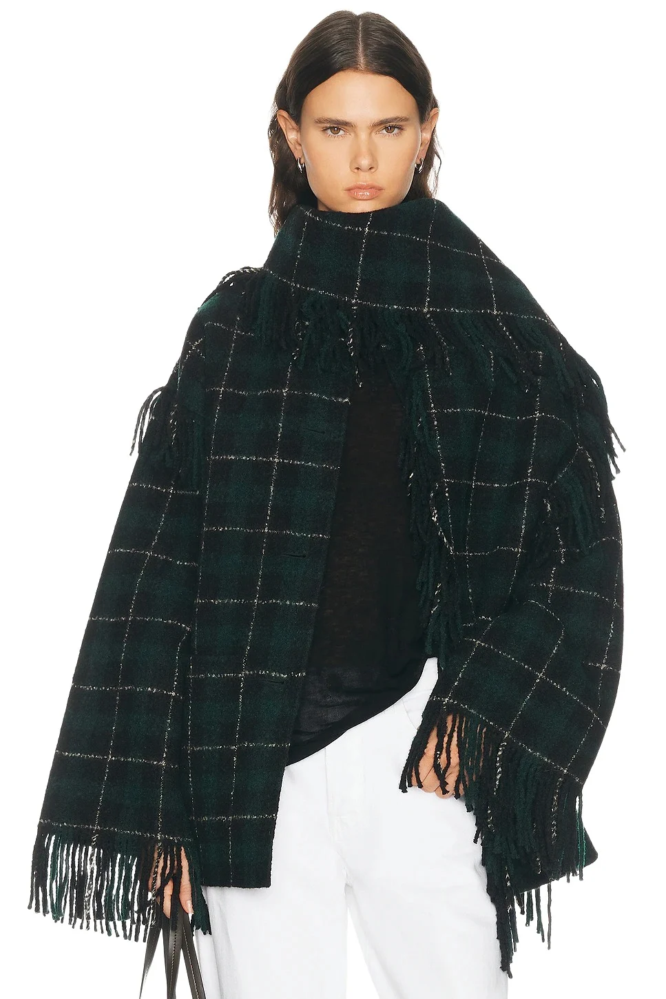 Fringed Scarf Jacket Fringed Scarf Jacket