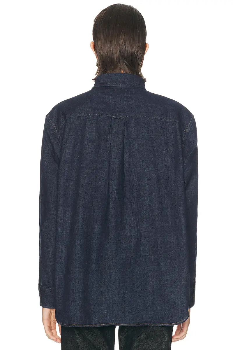 Polo Ralph Lauren Denim Long Sleeve Collared Shirt | Thumbnail 3 Polo Ralph Lauren Denim Long Sleeve Collared Shirt | Thumbnail 3