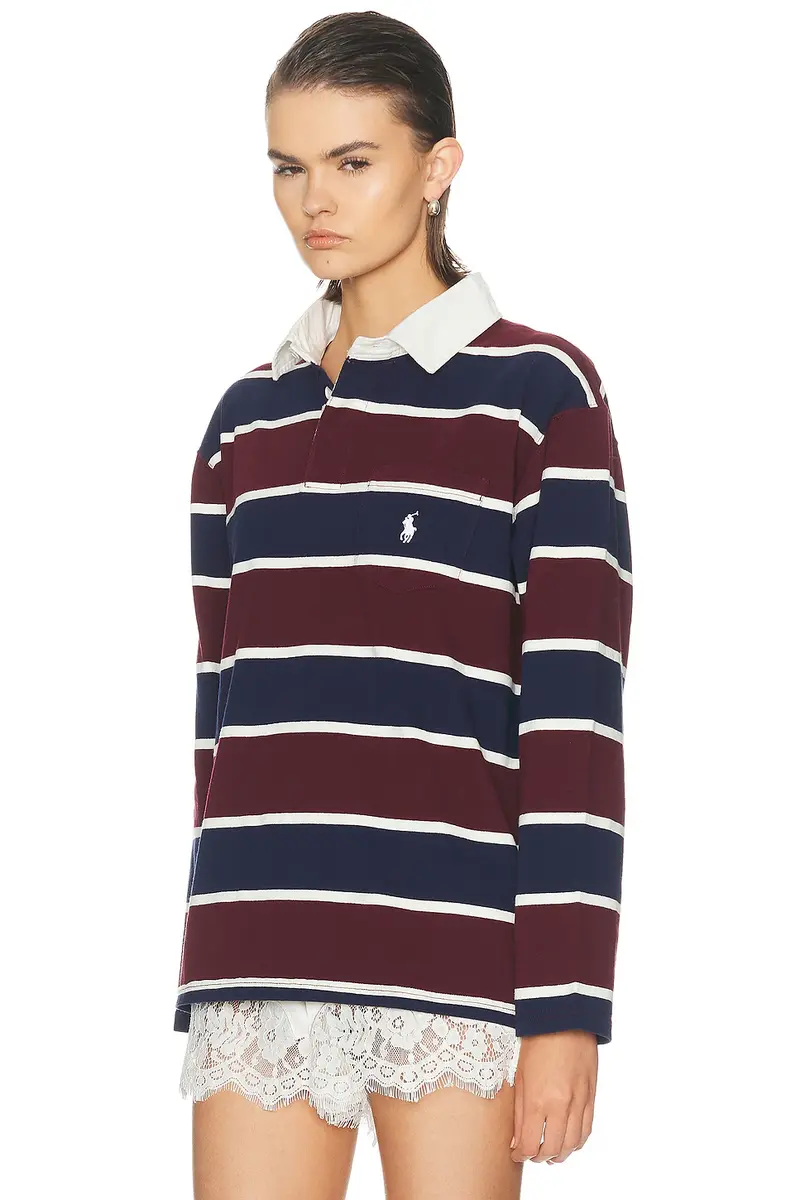 Polo Ralph Lauren Rugby Long Sleeve Polo T-Shirt | Thumbnail 2 Polo Ralph Lauren Rugby Long Sleeve Polo T-Shirt | Thumbnail 2