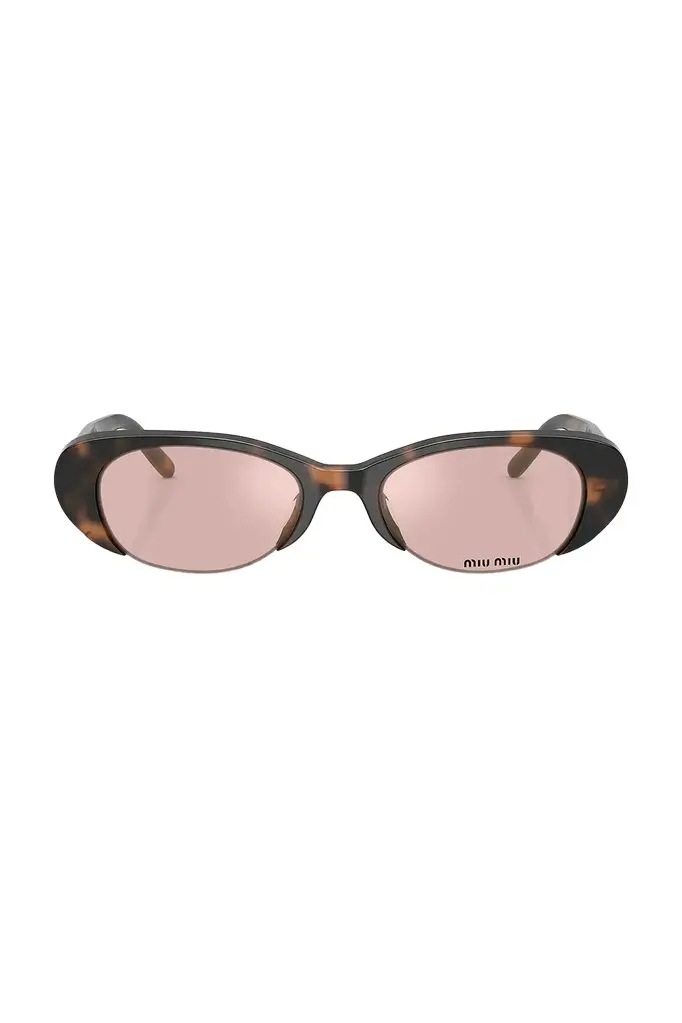 Miu Miu Oval Sunglasses