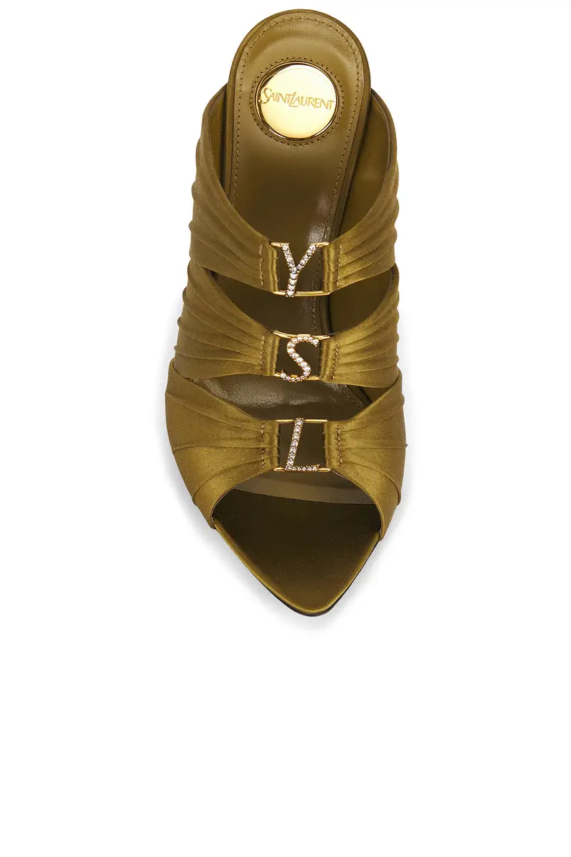 Saint Laurent Emilie Mule Sandal | Thumbnail 4 Saint Laurent Emilie Mule Sandal | Thumbnail 4