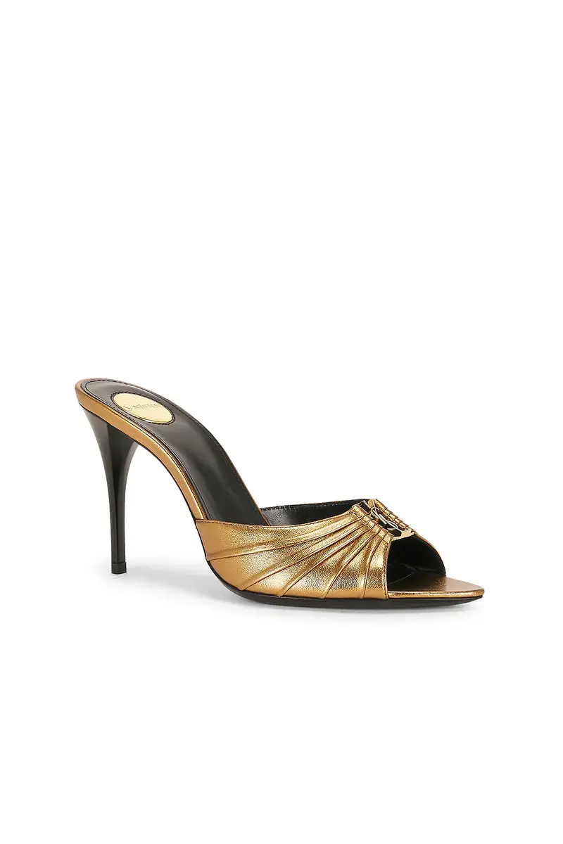 Saint Laurent Babylone Mule Sandal | Thumbnail 2