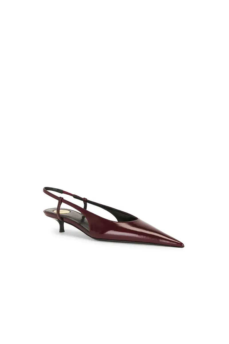 Saint Laurent Secret Slingback Pump | Thumbnail 2 Saint Laurent Secret Slingback Pump | Thumbnail 2