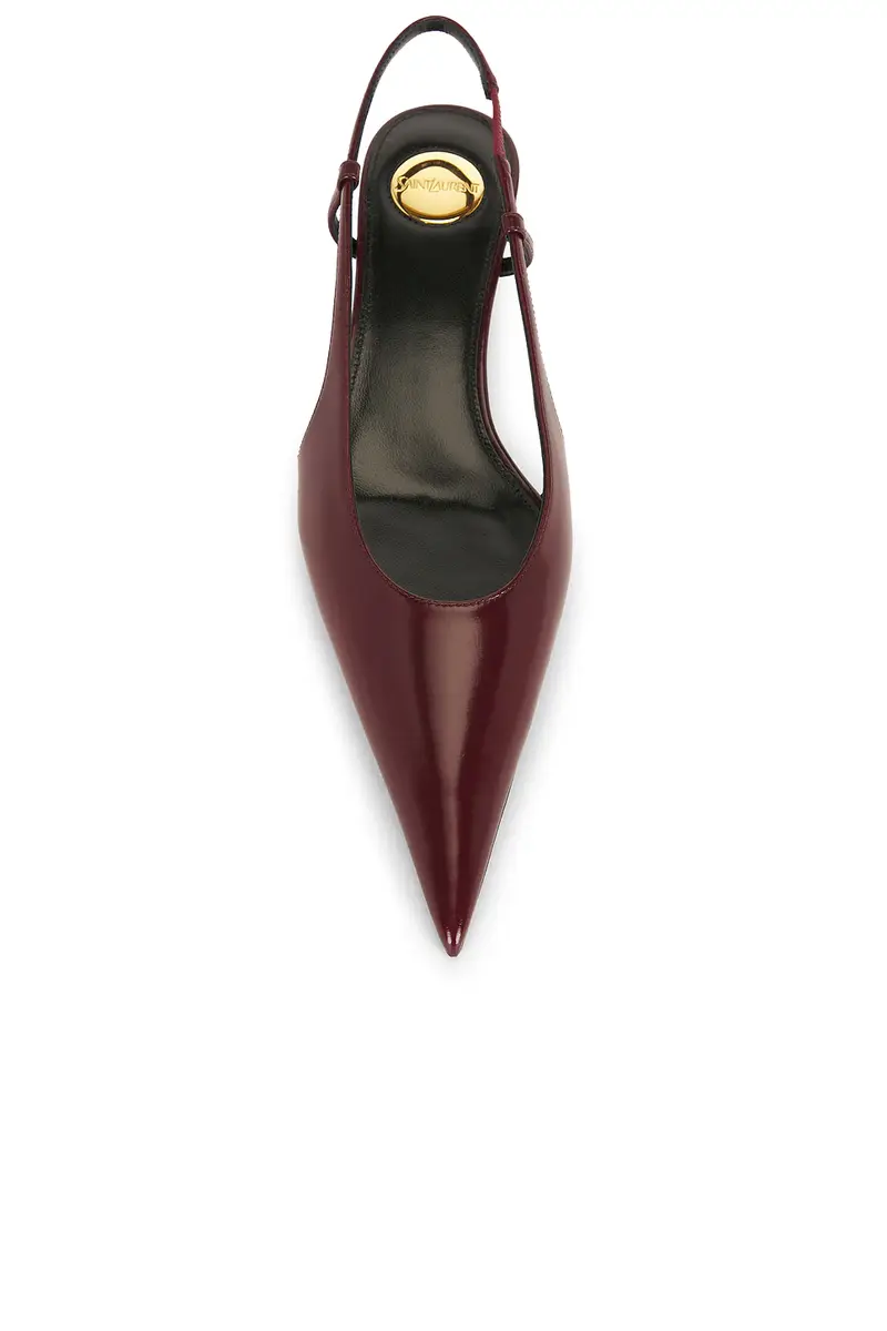 Saint Laurent Secret Slingback Pump | Thumbnail 4 Saint Laurent Secret Slingback Pump | Thumbnail 4