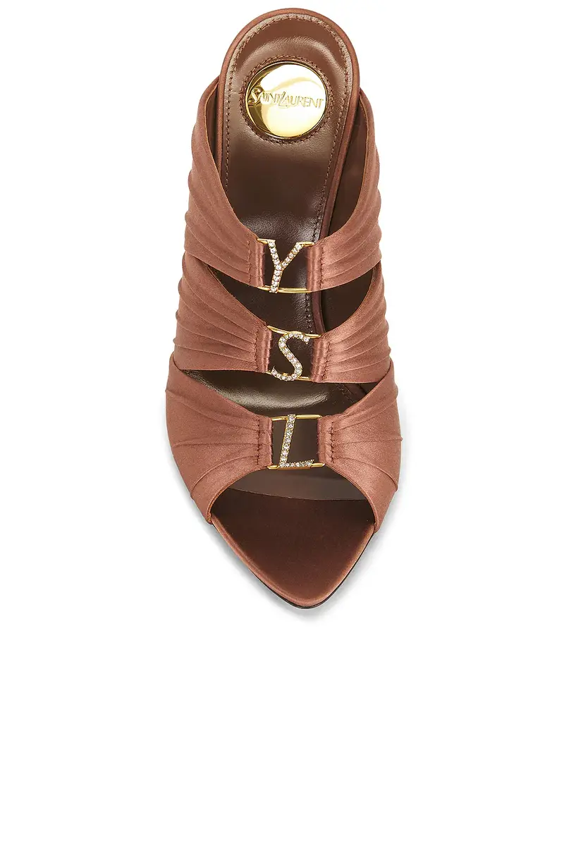 Saint Laurent Emilie Sandal | Thumbnail 4 Saint Laurent Emilie Sandal | Thumbnail 4