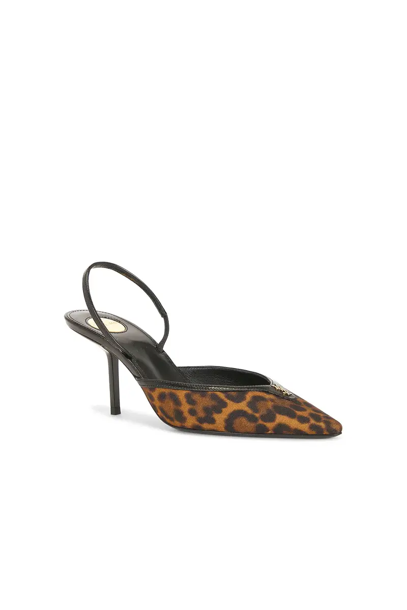 Saint Laurent Folie Slingback Pump | Thumbnail 2 Saint Laurent Folie Slingback Pump | Thumbnail 2