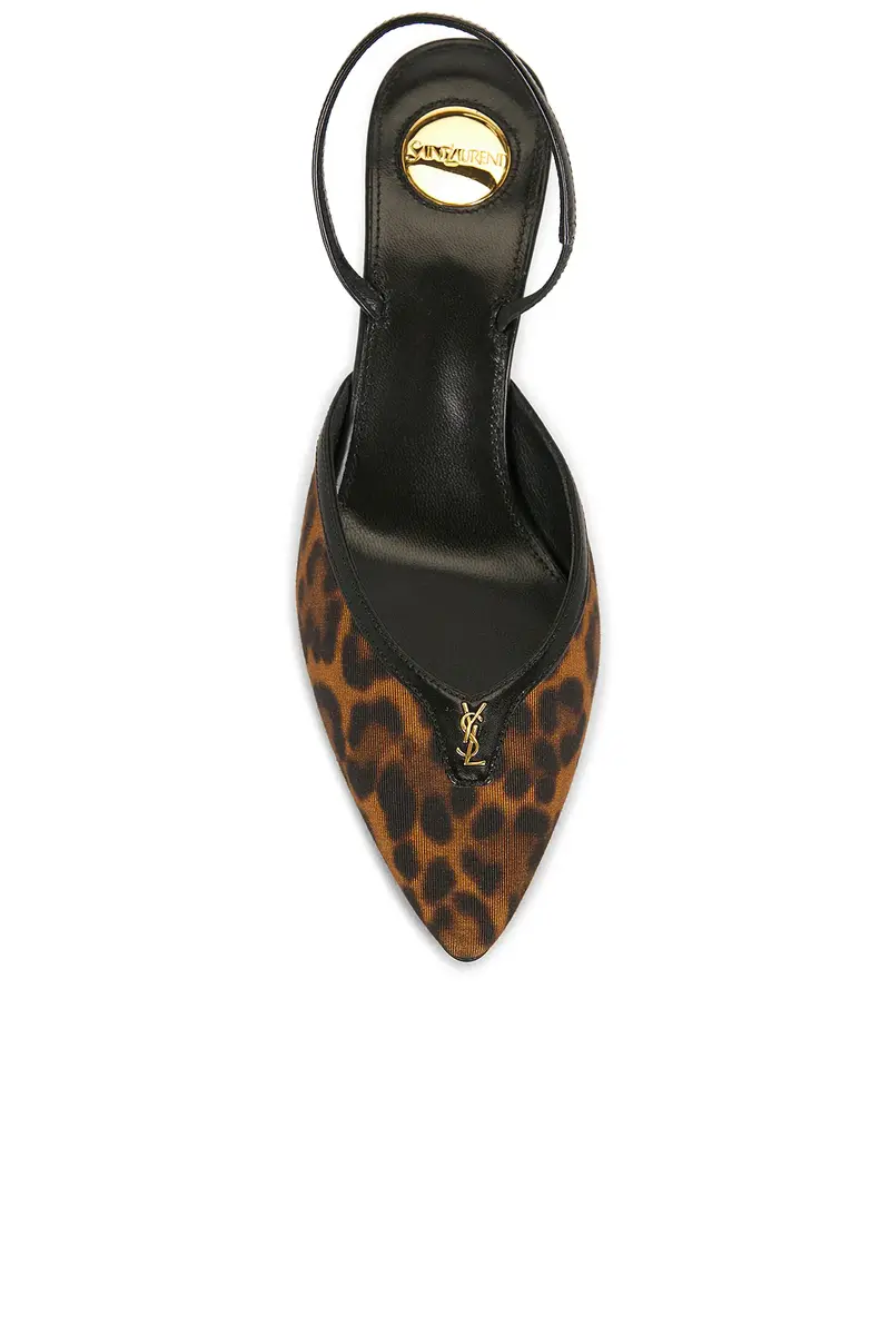 Saint Laurent Folie Slingback Pump | Thumbnail 4 Saint Laurent Folie Slingback Pump | Thumbnail 4