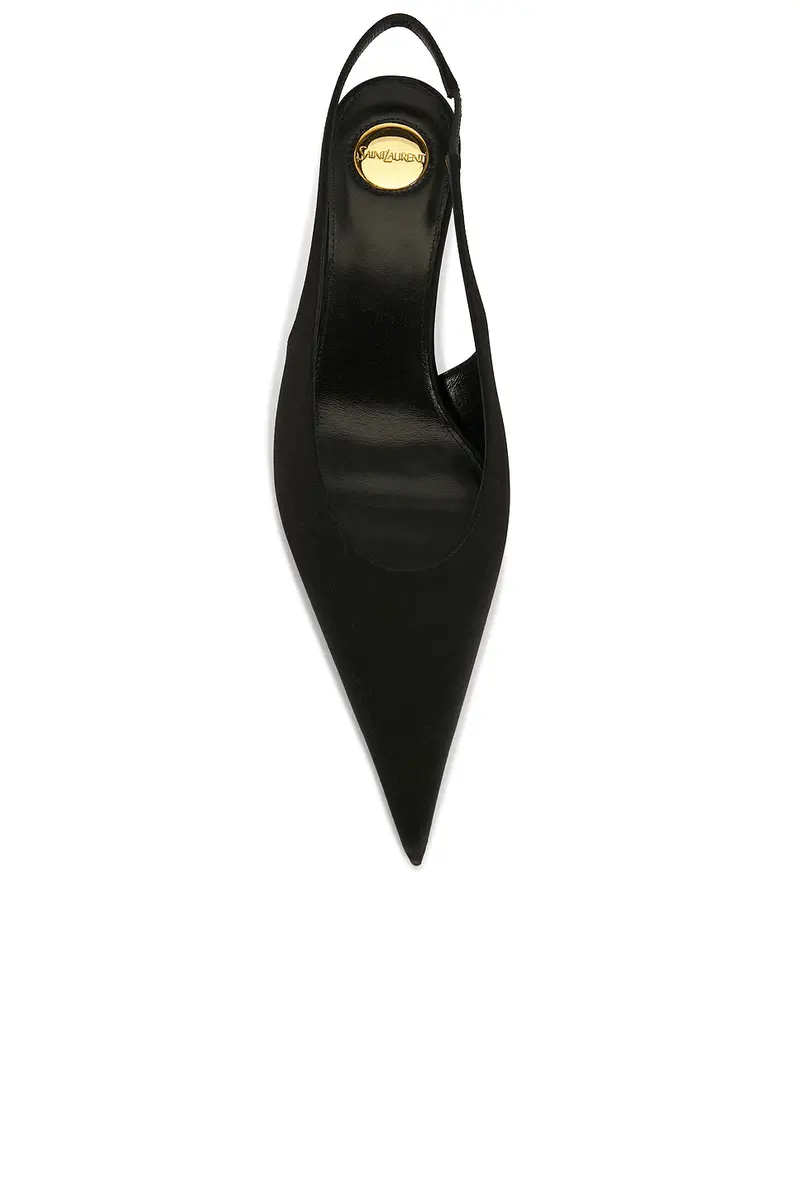 Saint Laurent Fanny Slingback Pump | Thumbnail 4 Saint Laurent Fanny Slingback Pump | Thumbnail 4