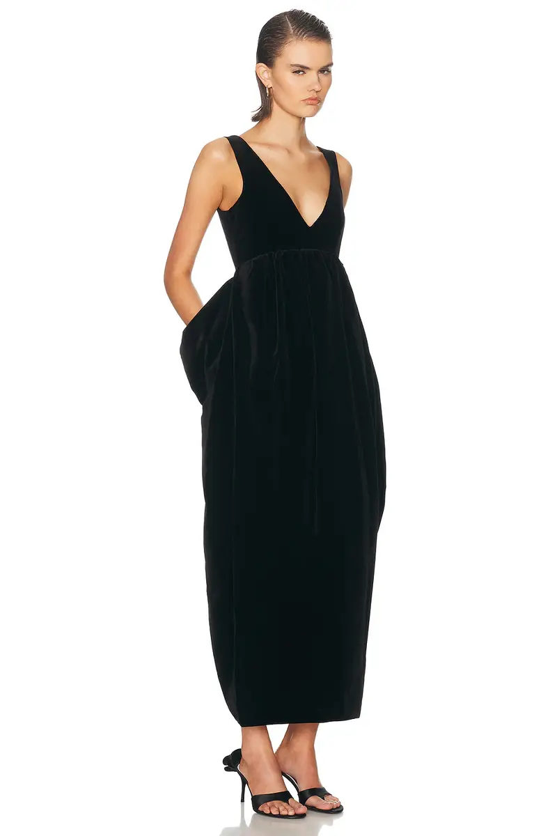 RÓHE Sculptural Volume Velvet Dress | Thumbnail 2 RÓHE Sculptural Volume Velvet Dress | Thumbnail 2