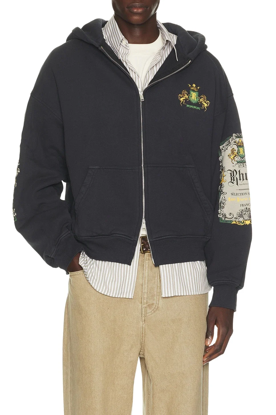 Bordeaux Reserve Zip-Up Hoodie Bordeaux Reserve Zip-Up Hoodie