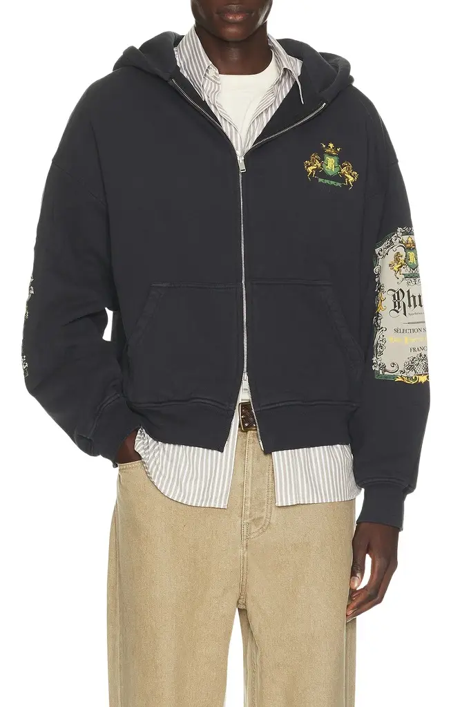 Bordeaux Reserve Zip-Up Hoodie