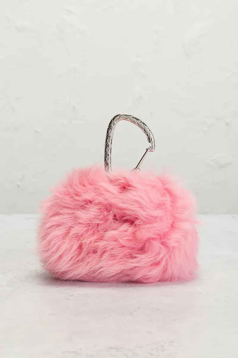Chanel Chanel Shearling Jewel Hook Card Holder | Thumbnail 2