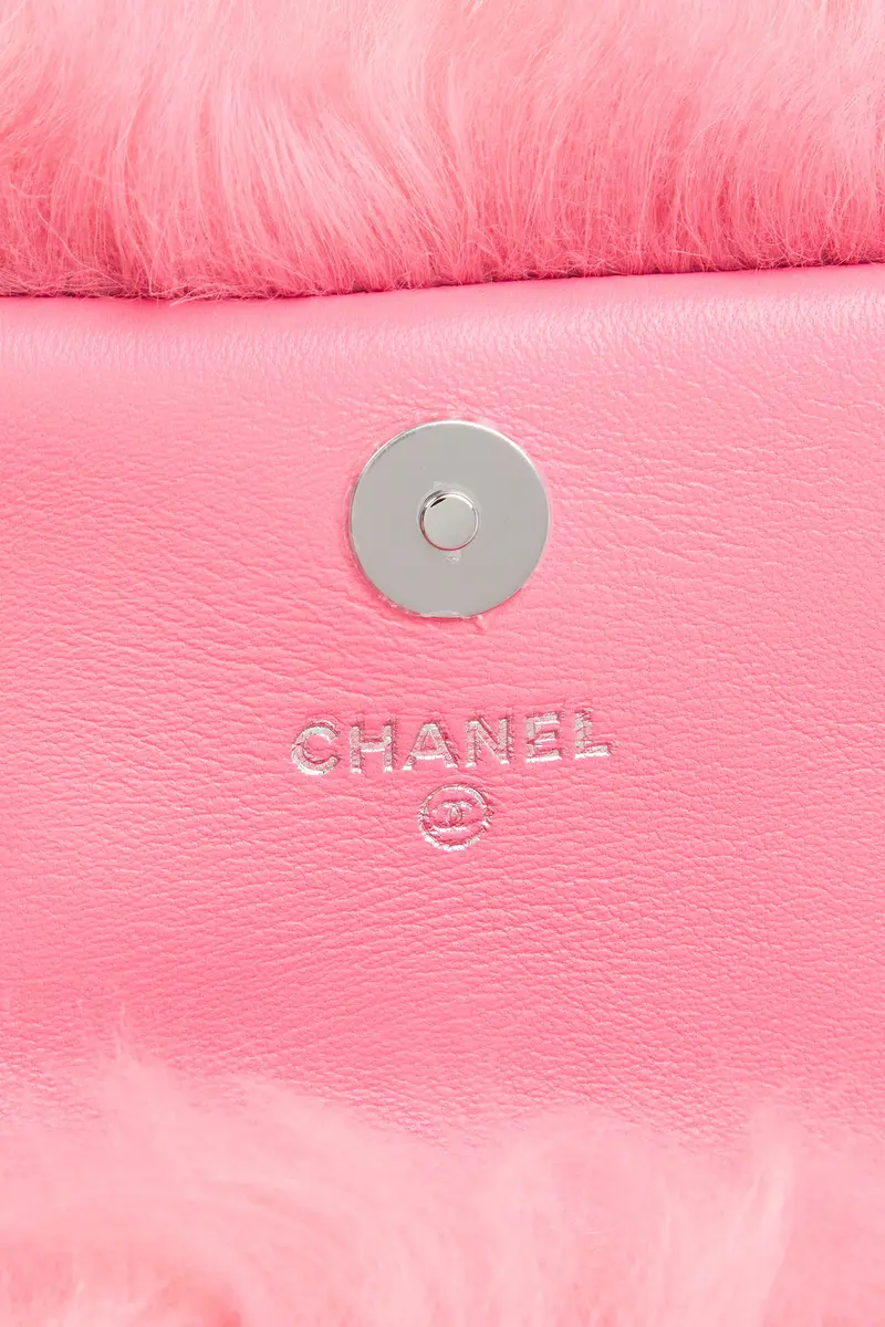 Chanel Chanel Shearling Jewel Hook Card Holder | Thumbnail 5