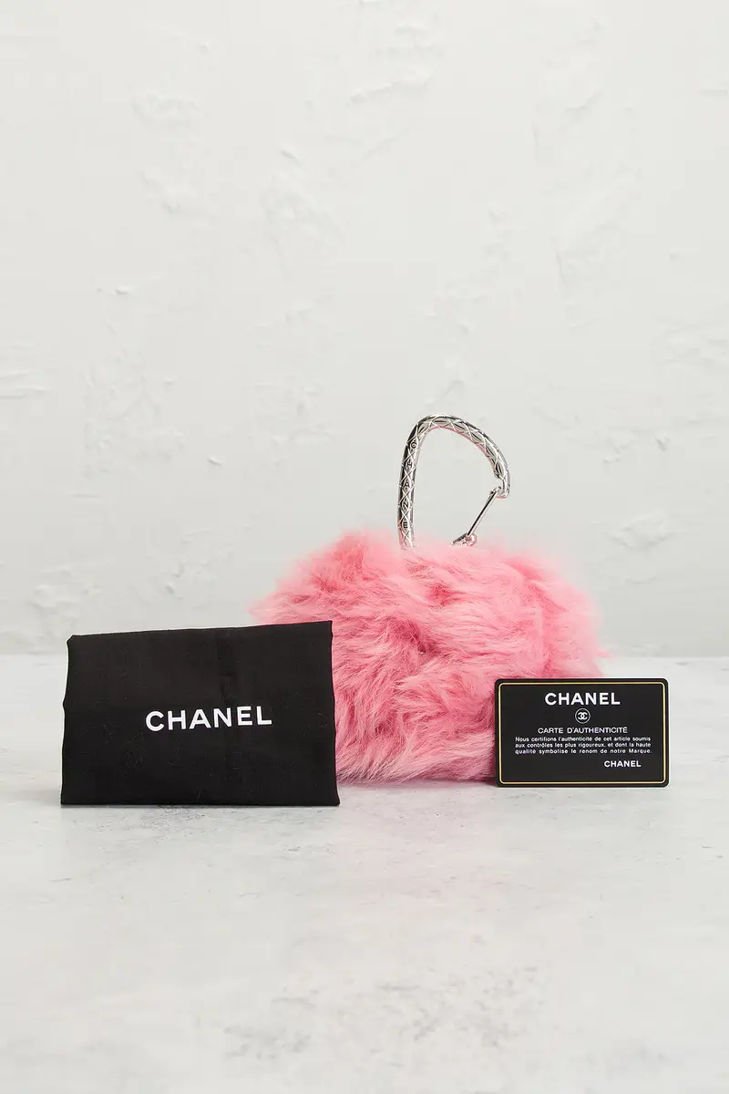 Chanel Chanel Shearling Jewel Hook Card Holder | Thumbnail 8
