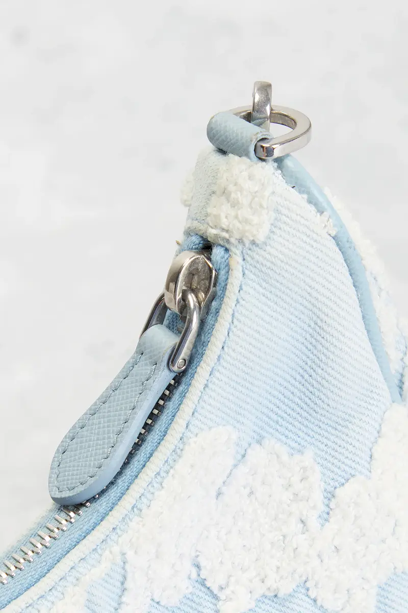 Prada Prada Embroidered Drill Re-Edition 2005 Shoulder Bag | Thumbnail 6 Prada Prada Embroidered Drill Re-Edition 2005 Shoulder Bag | Thumbnail 6