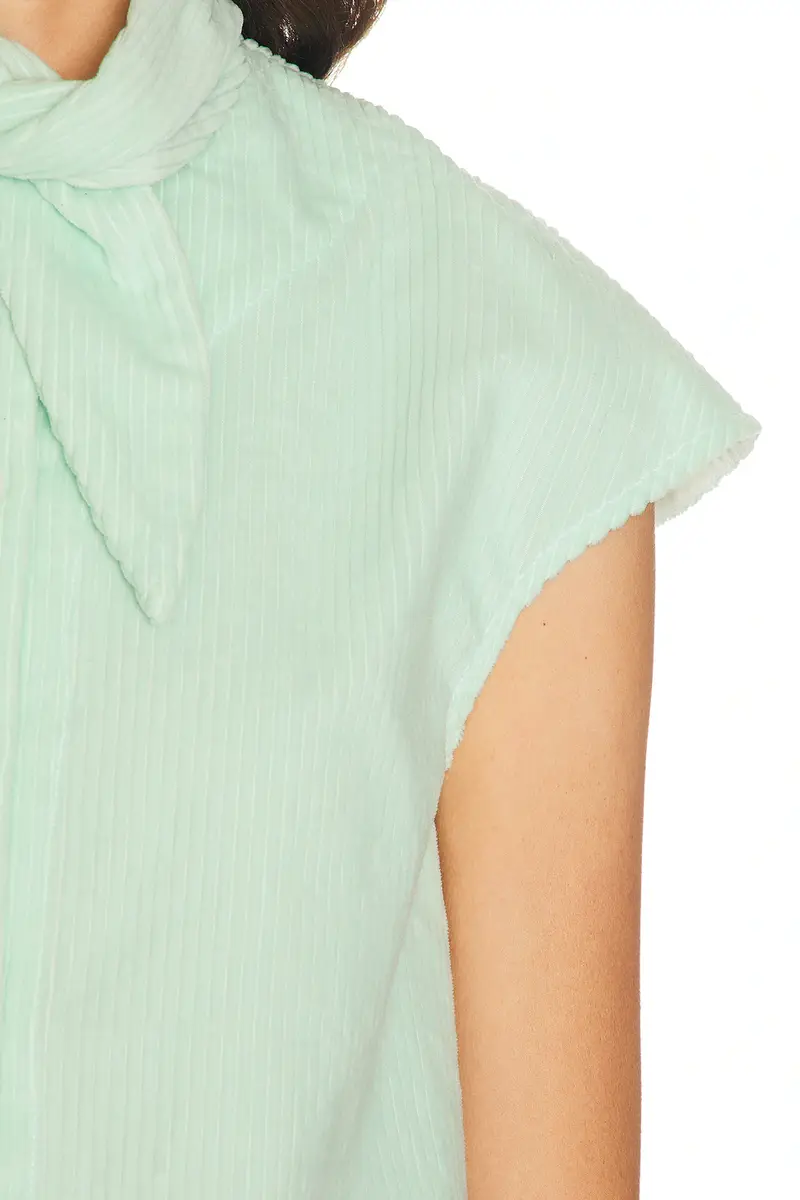 Matthew Bruch Tie Neck Button Up Shirt | Thumbnail 5 Matthew Bruch Tie Neck Button Up Shirt | Thumbnail 5