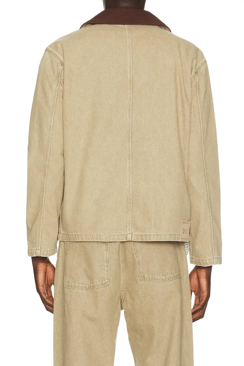Drôle de Monsieur Washed Zipped Denim Jacket | Thumbnail 2 Drôle de Monsieur Washed Zipped Denim Jacket | Thumbnail 2