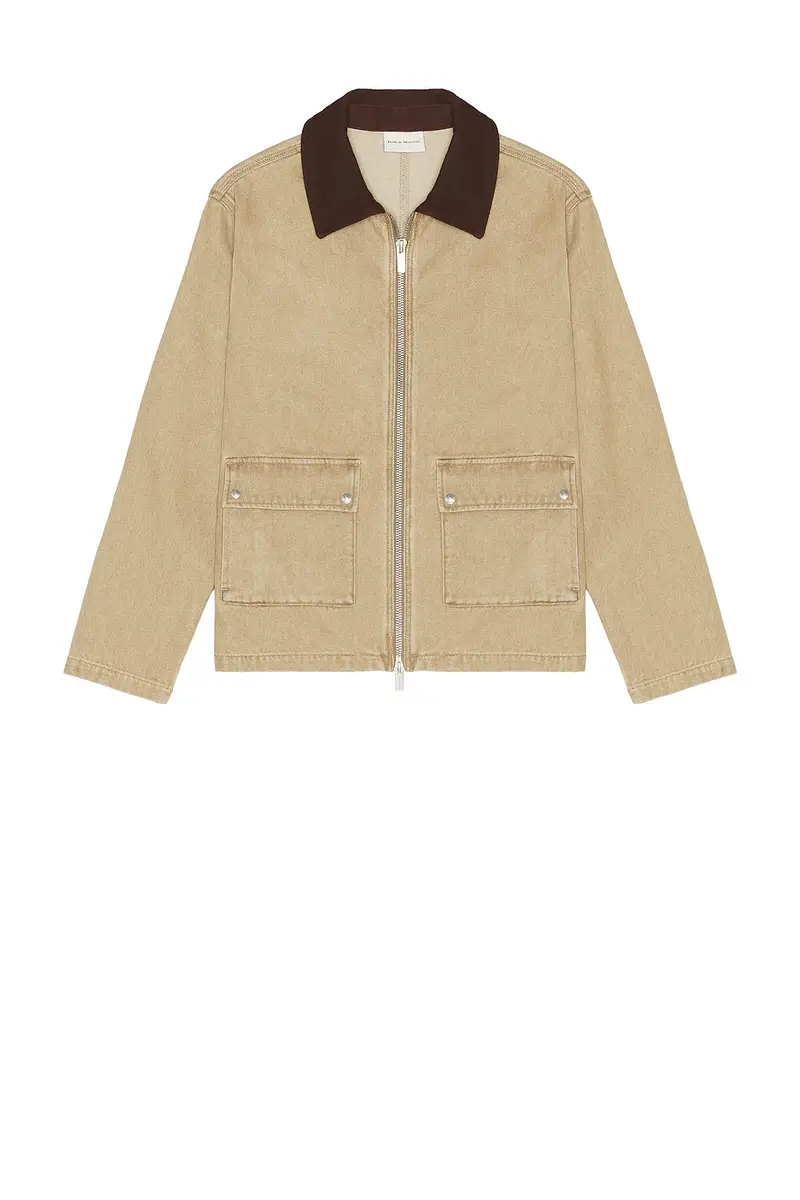 Drôle de Monsieur Washed Zipped Denim Jacket | Thumbnail 4 Drôle de Monsieur Washed Zipped Denim Jacket | Thumbnail 4