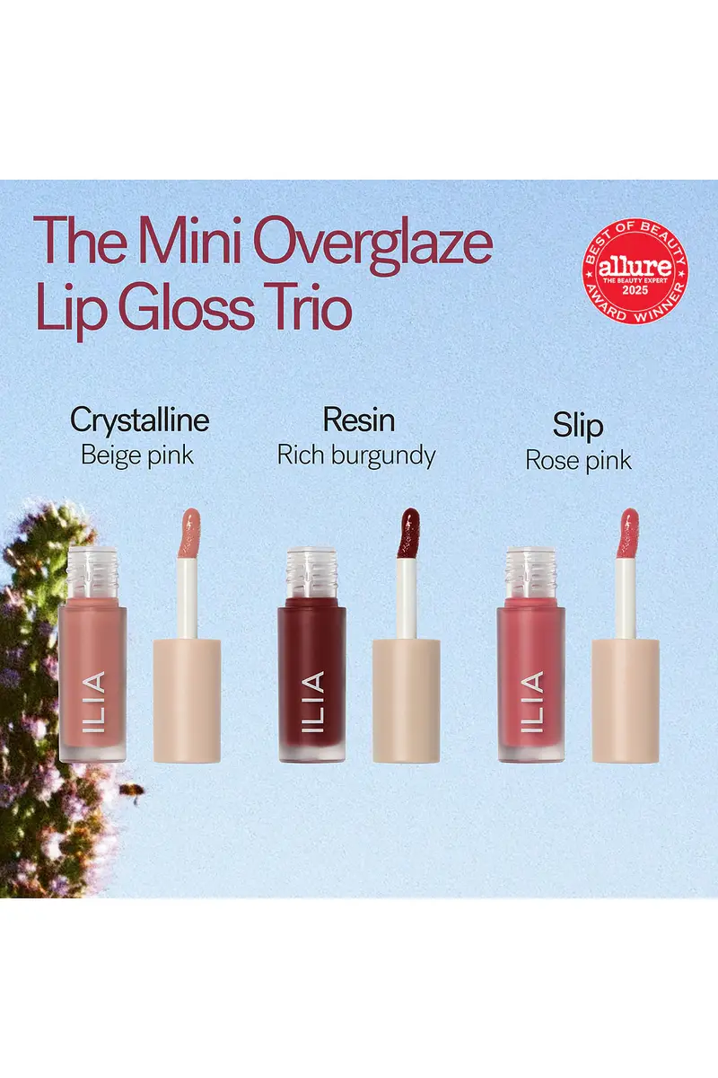 ILIA Overglaze Lip Gloss Deluxe Trio | Thumbnail 2 ILIA Overglaze Lip Gloss Deluxe Trio | Thumbnail 2