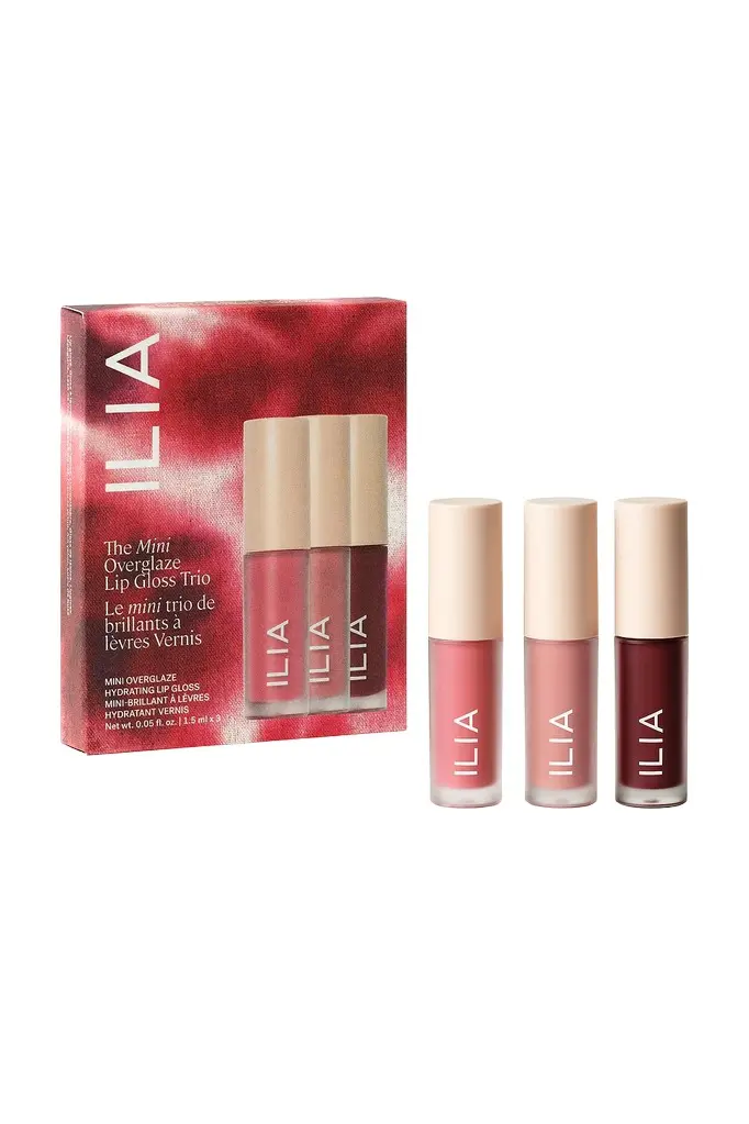 ILIA Overglaze Lip Gloss Deluxe Trio