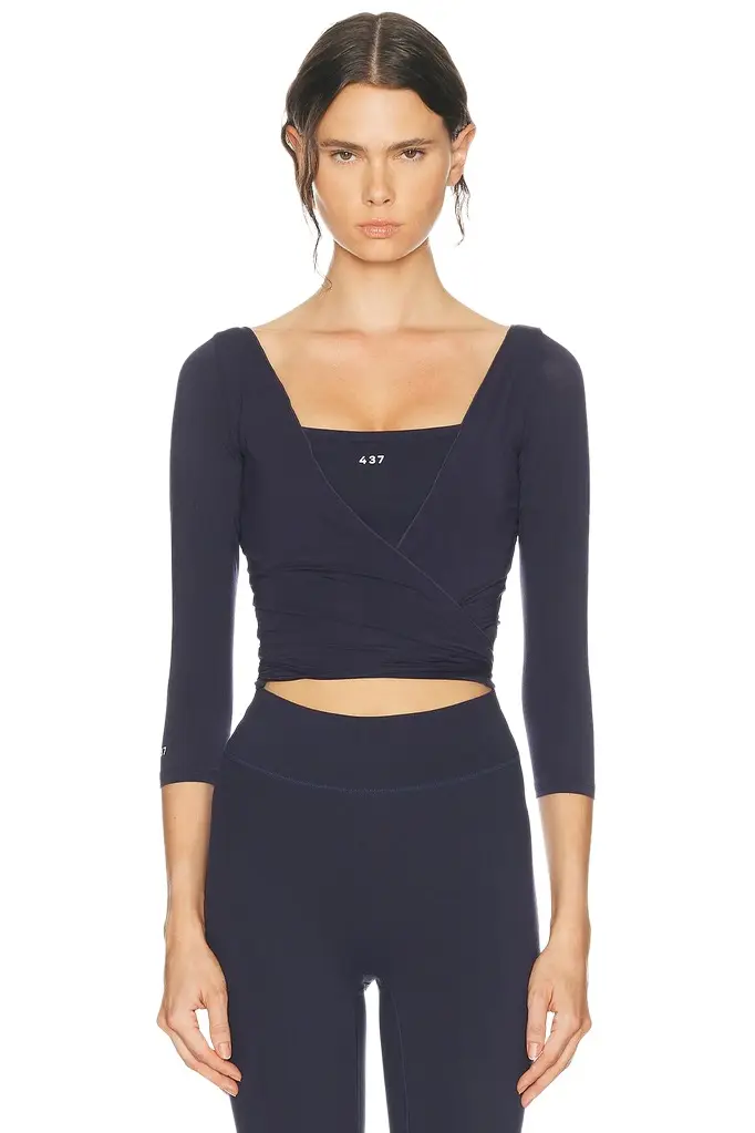 437 The Ballet Wrap Top