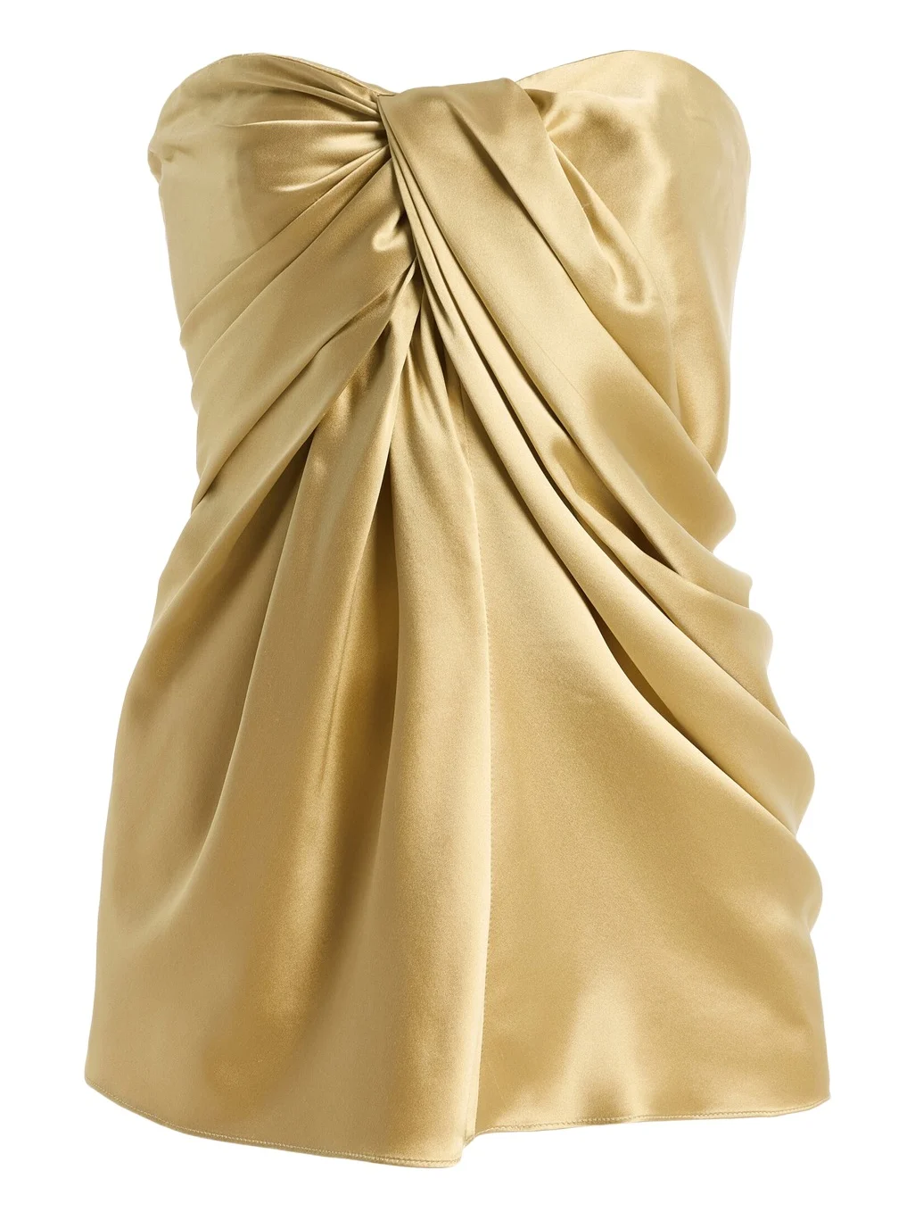 Tove Eden Draped Silk Top